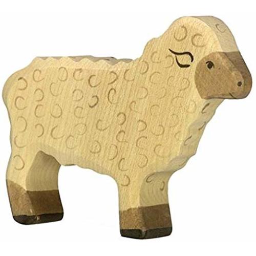 Holztiger Sheep Standing Toy Figure