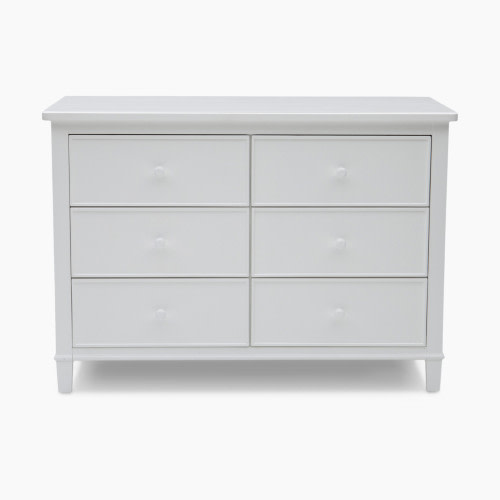 Delta Children Haven 6 Drawer Dresser - White