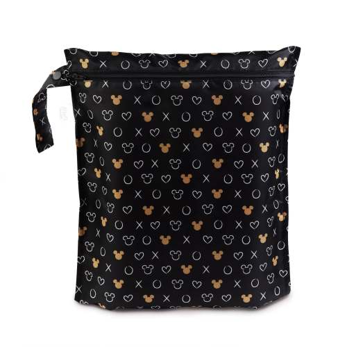 Minnie Mouse Reusable Wet Bag, Travel Bag, Waterproof Fabric | Bumkins Baby