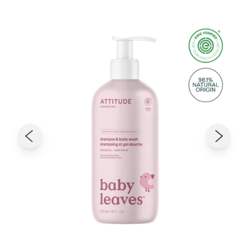 Baby Shampoo & Body Wash 2-in-1