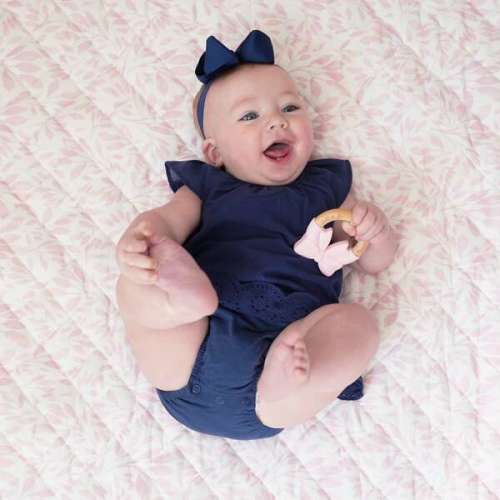 Quilted Playmat, Poppy Pink - GooseWaddle | Maisonette