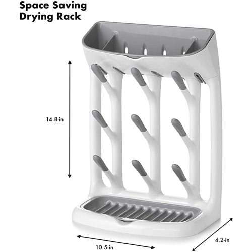 OXO Plastic Tot Space Saving Drying Rack For Kitchen