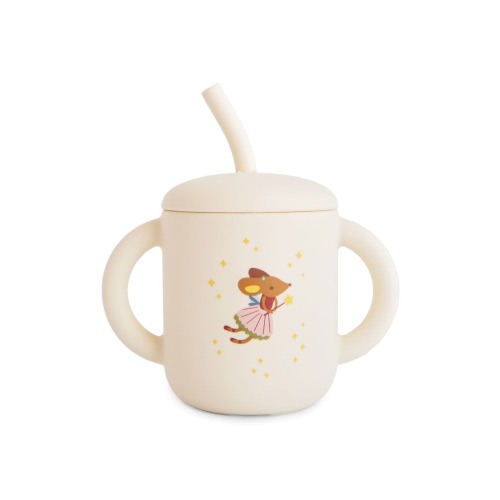 Silicone Training Cup & Straw