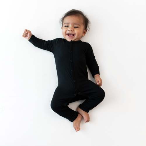 Snap Romper in Midnight | Baby Sleeper | Kyte Baby