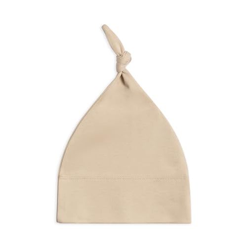 Colored Organics Baby Organic Cotton Knotted Hat - Infant Knit Cap - Newborn Boys and Girls