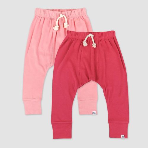 Honest Baby 2pk Ombre Pants - Pink, Size: 0-3M
