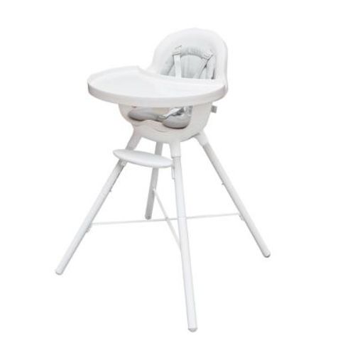 Boon Grub 2-in-1 Convertible High Chair For Baby & Toddler Chair With Dishwasher-safe Seat & Tray - Gray