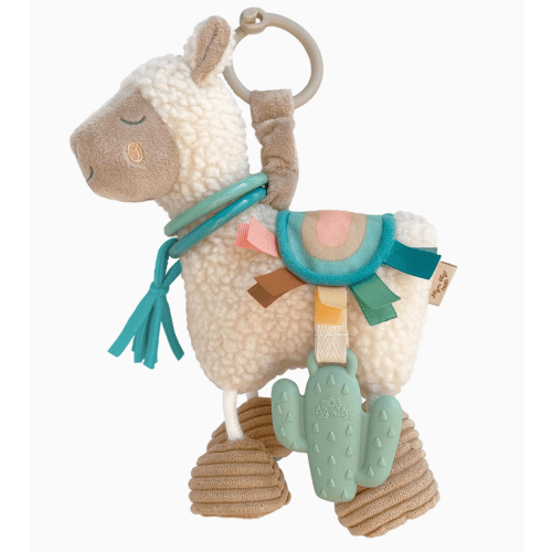 Itzy Ritzy Llama Activity Plush+Teether