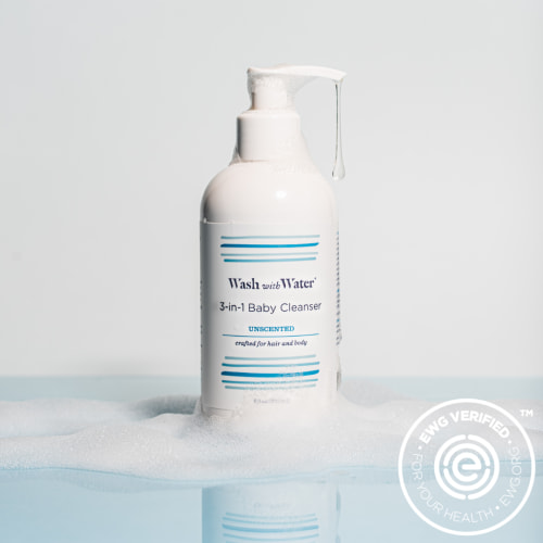 3-in-1 Baby Cleanser, Shampoo & Bubble Bath Fragrance Free