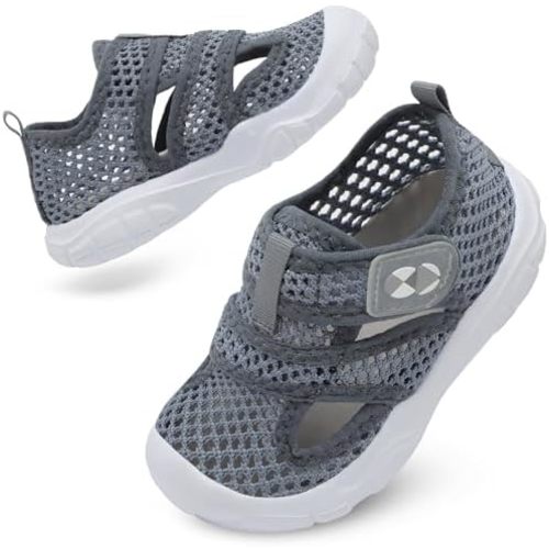 Centipede Demon Toddler Sandals for Boys Girls Qucik Dry Kids Water Sandals Outdoor Breathable Aqua Shoes Lightweight Summer Barefoot Shoes for Swim Pool Beach
