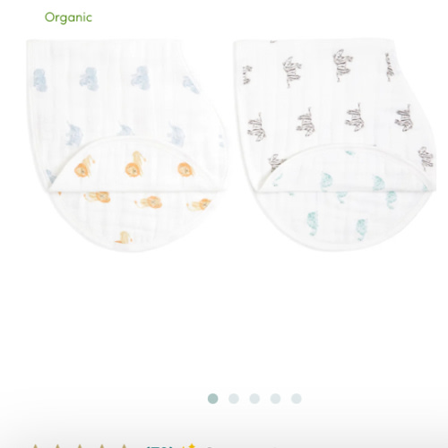 Animal Kingdom Organic Cotton 2pk | aden + anais