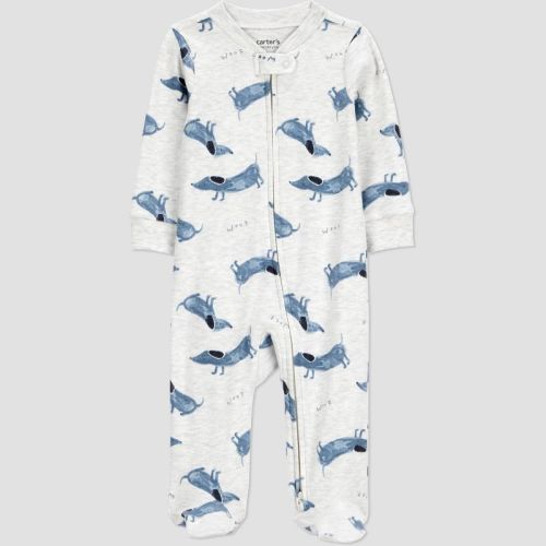 Carter's Just One You® Baby Boys' Dog Sleep N' Play - Gray Newborn