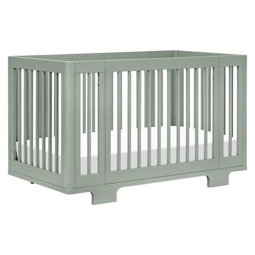 Babyletto Yuzu 8-in-1 Convertible All-Stages® Crib - Conversion Kits for Bassinet, Midi Baby & Full-Size Crib to Toddler Bed, Daybed, and Baby Bed - GREENGUARD Gold Certified - Portable & Adjustable