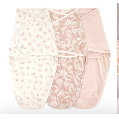 garden essentials velboa wrap swaddles quick change 3 pack TOG 1.5 | aden + anais