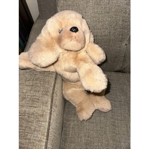 Russ Berrie Vintage Doozer Puppy Dog Plush 16" Golden Lab Retriever 7543 Tan
