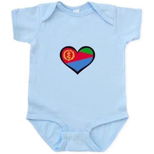 CafePress Eritrea Love Eritrean Infant Bodysuit Cute Infant Bodysuit Baby Romper