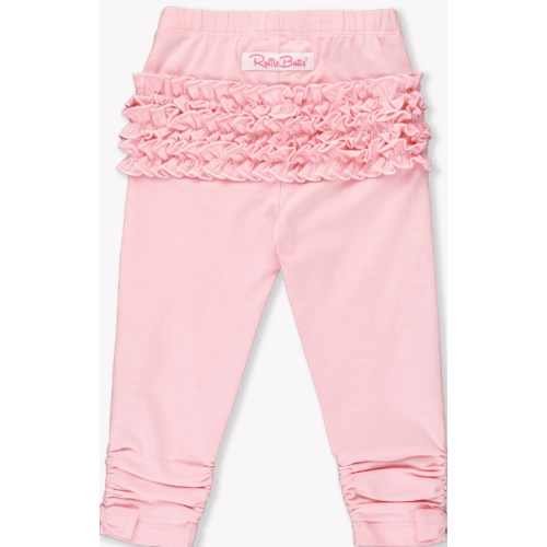 Ruched Bow Leggings | RuffleButts & RuggedButts