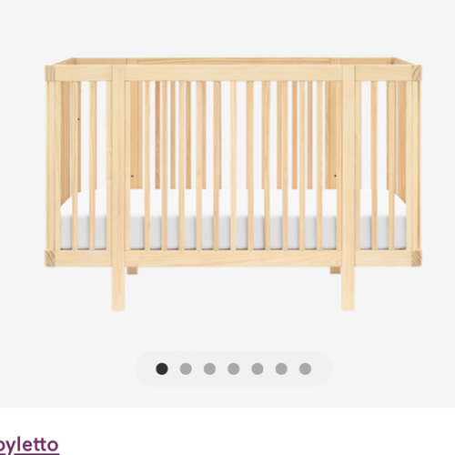 Pogo 8-in-1 Convertible Crib with All-Stages Conversion Kits