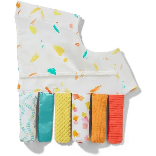 LOVEVERY | The Sensory Strands | The Perfect Play Gym Add On, Sensory Montessori Toy, Infant Learning Sensory Baby Toys for Newborn, Ages 0-12 months