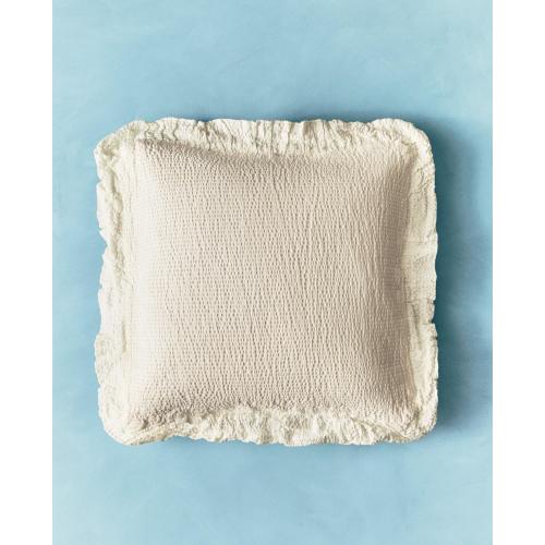 CHILDREN'S TEXTURED THROW PILLOW COVER