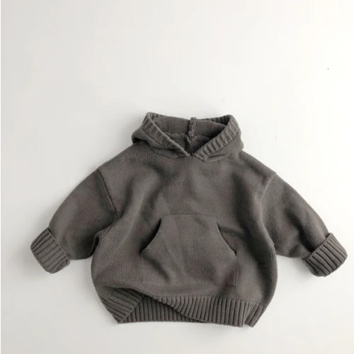 Knit Sweater Hoodie – Teeny Mini Me