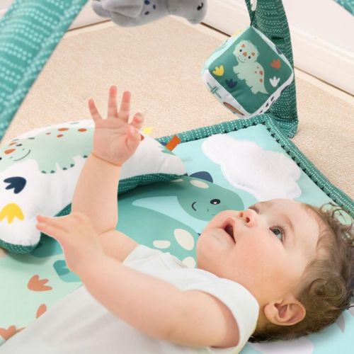 The Peanutshell Dino 7-in-1 Activity Play Gym & Play Mat For Baby
