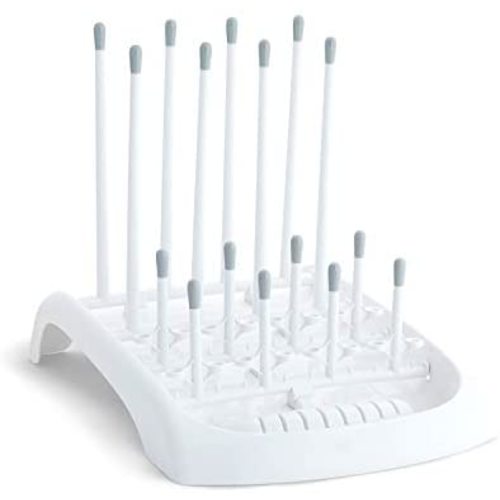 Munchkin Fold Baby Bottle Countertop Drying Rack, Grey