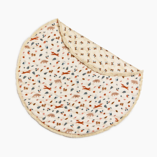 Tiny Kind Baby Quilted Play Mat - Woodland Story