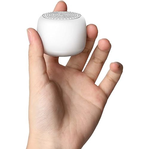 Babelio White Noise Sound Machine for Adults Kids Baby, Mini, 15 Non-looping Sounds, Timer, Memory Function, Easy to Pocket and Travel White