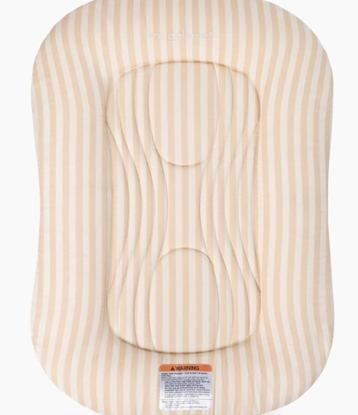 Infant Lounger Wave | Oat Stripe