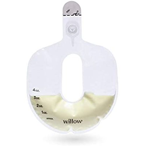 Willow Pump Spill-Proof Breast Milk Bags, 48 Count, 4 oz. – Self-Sealing Storage Bags for Hands-Free Pumping - 1 Pack (48 Bags)