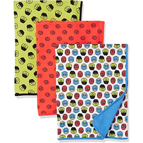 Amazon Essentials Boys' Baby Disney | Marvel | Star Wars Swaddle Blankets