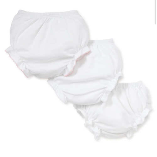 White Kissy Basics Diaper Cover Set (3-6 months )