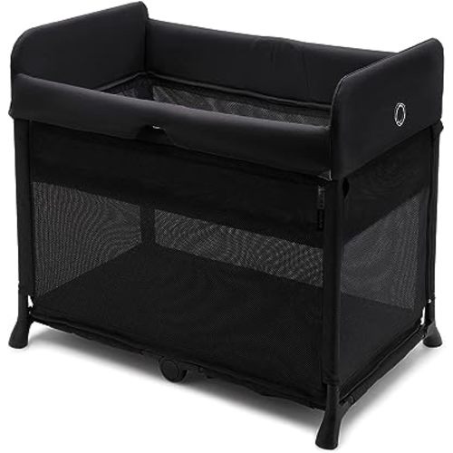 Bugaboo Stardust Playard - Portable Indoor and Outdoor - Foldable On The Go Play Yard - 1 Second Unfold - Black