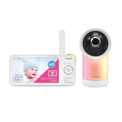 VTech 5" HD Smart Pan & Tilt Video Baby Monitor
