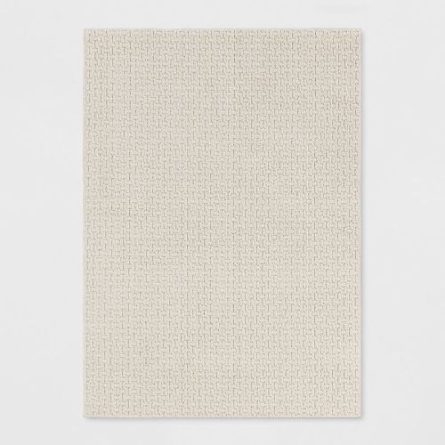 Washable Solid Machine Tufted Rug - Threshold™