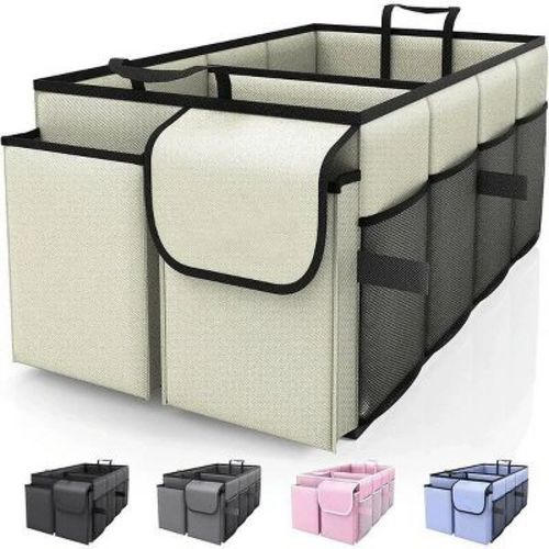 Trunk Organizer Car Organizer Foldable Trunk organizer for Sedans Sturdy Car Organization for Car