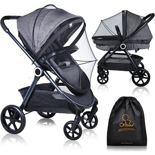 Orzbow Universal Mosquito Net for Stroller - Black