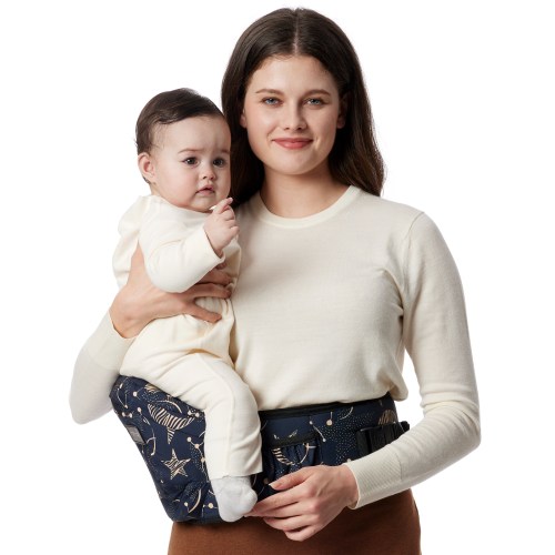 Baby Hip Seat Carrier: 3D Belly Protector & EVA Massage Board