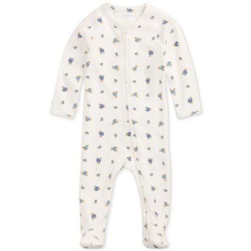 Baby Cotton Polo Bear Coverall