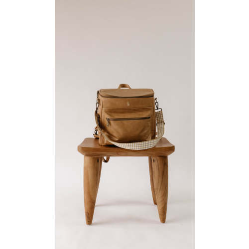 Cognac | Forever French Diaper Bag