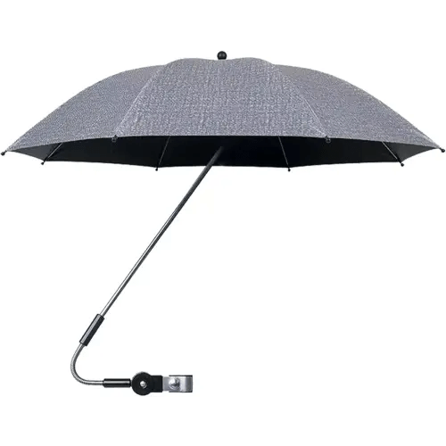 Baby Stroller Umbrella - Baby Stroller Sunshade, Clip- Stroller Canopy | UV Protection Stroller Umbrella with Clamp, 360° Adjustable Baby Stroller Shade for Sun Protection Stroller