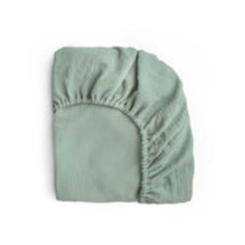 Mushie Mini Baby Muslin Crib Sheet