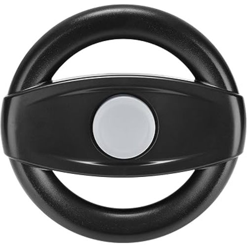 Accmor Stroller Steering Wheel Toy, Pretend Driving Simulated Steering Wheel for Baby Stroller Shopping Carts, Universal Detachable Funny Stroller Toy Attachment Accessories