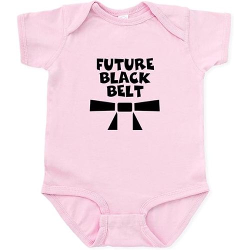 CafePress Future Black Belt Onesie Cute Infant Bodysuit Baby Romper
