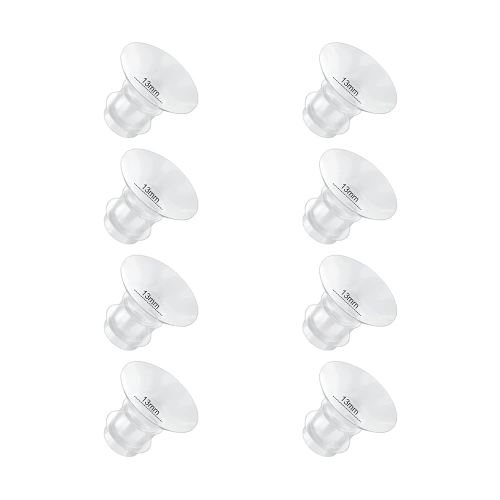 Flange Inserts 13mm 8PC Compatible with Momcozy S12 pro/S9 pro/S9/S10/S12/Medela/TSRETE/Spectra/Bellababy etc 24mm Wearable Breast Pump, Reduce 24mm Tunnel Down to Correct Size