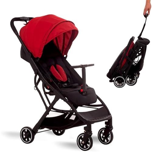 Travel Stroller in Red