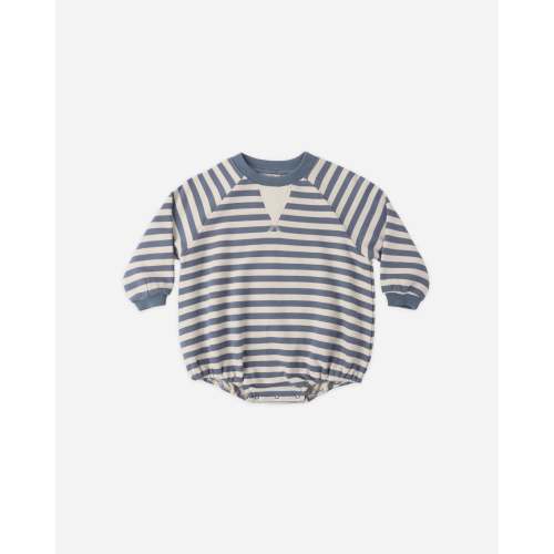 Crewneck Romper Marine Stripe