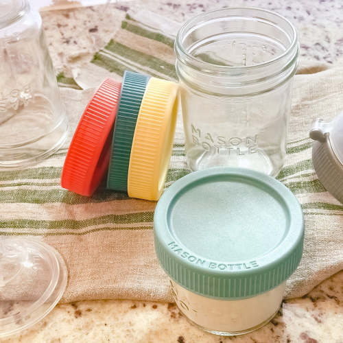 Breastmilk Storage Jar Set – Mason Bottle