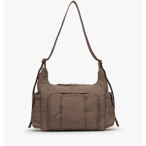 Crossbody Diaper Bag - HAZELNUT